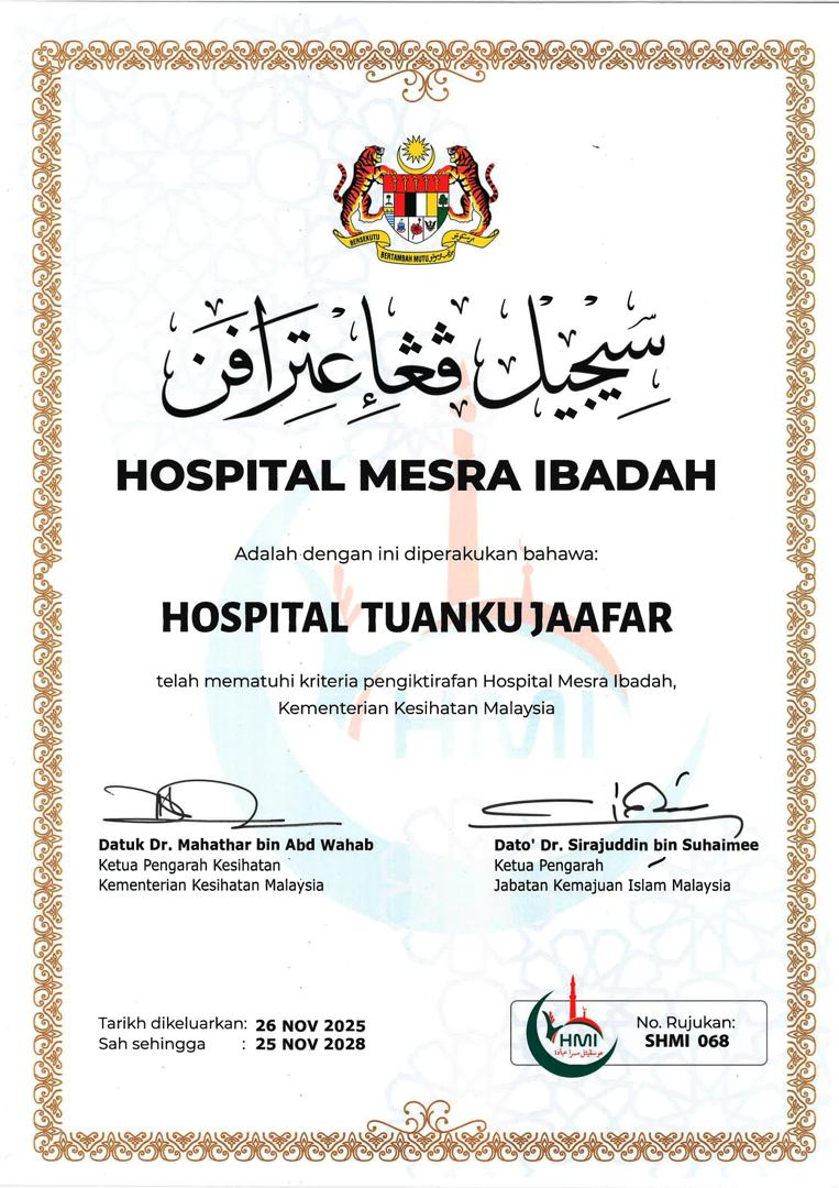 Hospital Mesra Ibadah Energy Management Gold Standard