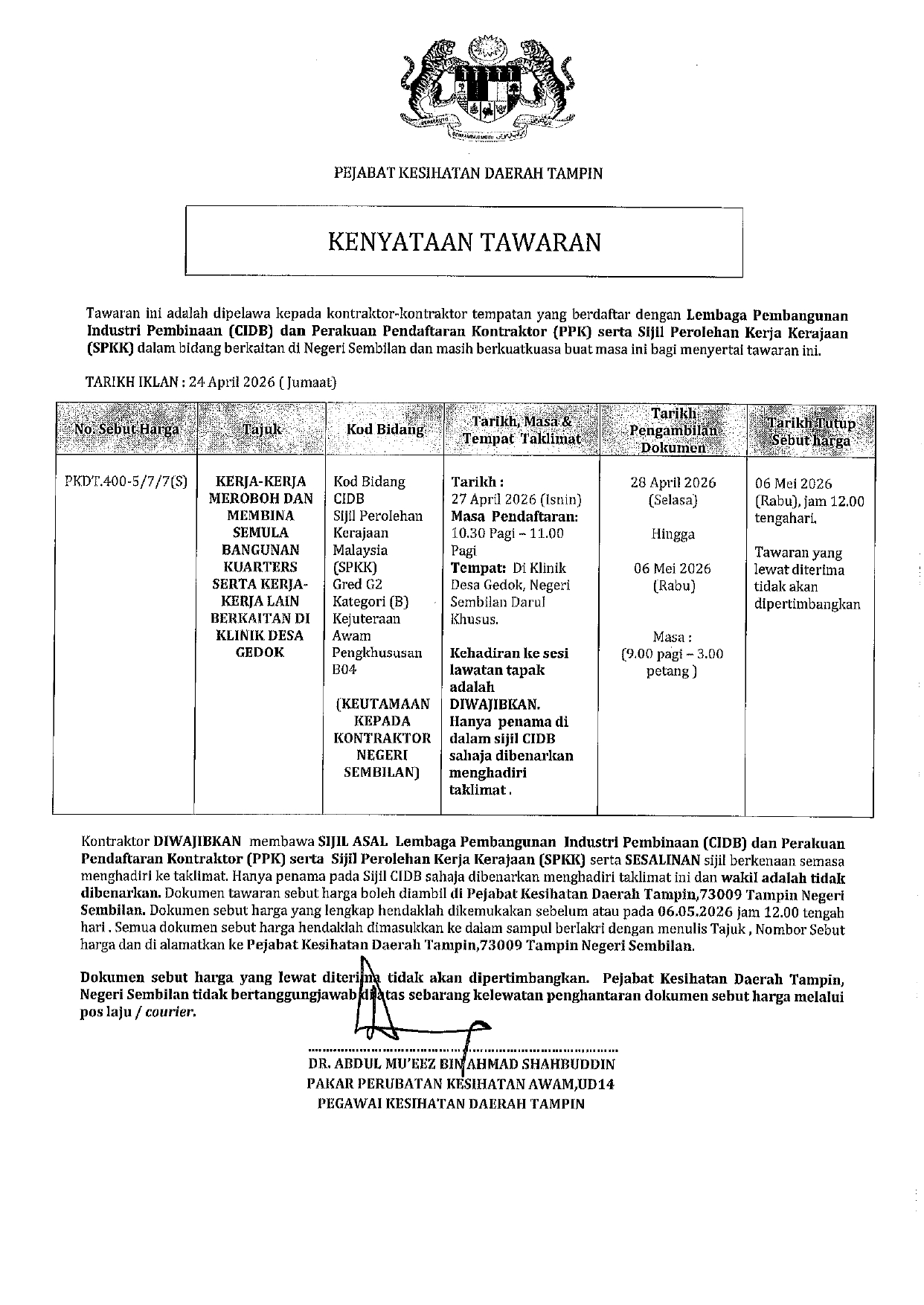 IKLAN KUARTERS KD GEDOK page 0001